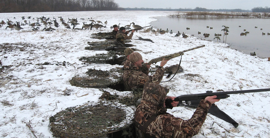 Подготовка к охоте на уток