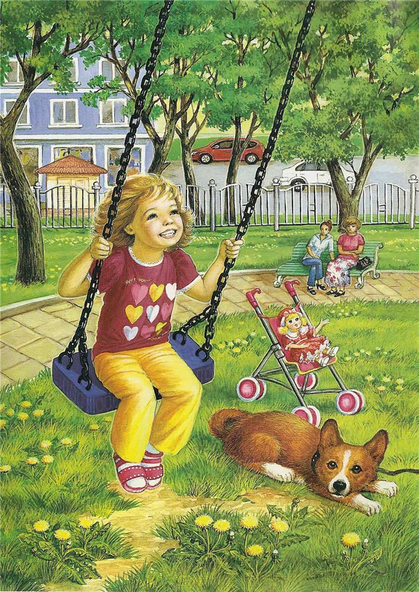 приметы лета для детей в картинках