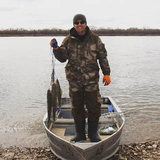 Фото: рыбалка в апреле на Ахтубе