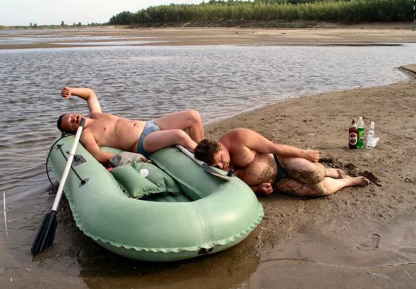 Рыбаки на волге