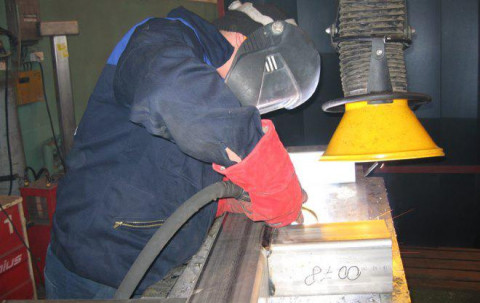 Фото: сварка стали