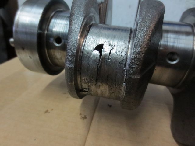 Задрало коленвал