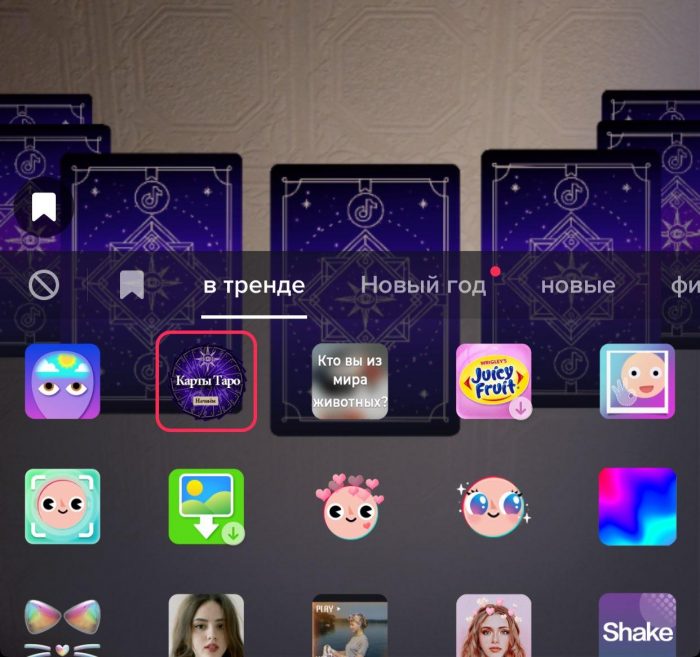 Предсказание на картах ТАРО в ТикТоке