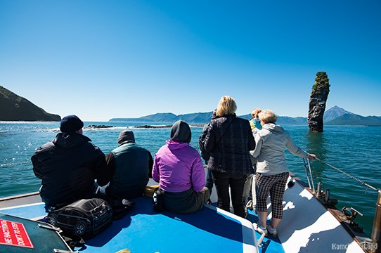 на борту судна в поисках касаток