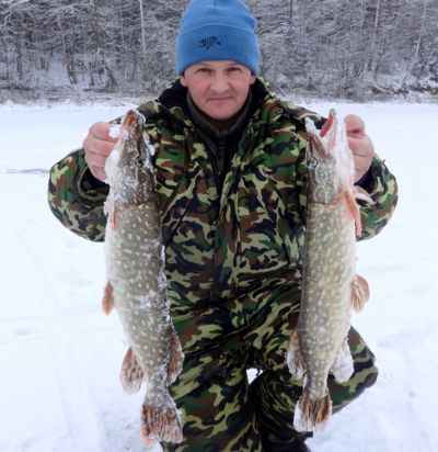 Активность щуки начала проявляться с самого утра