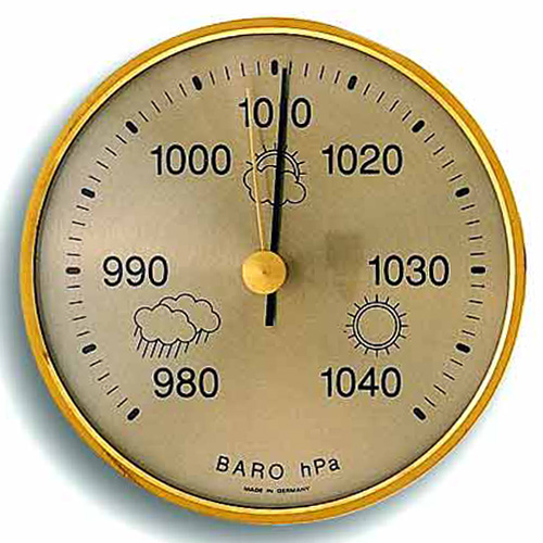 Барометр, инструмент показывающий погоду, для отслеживания влияние погоды на клев рыбы