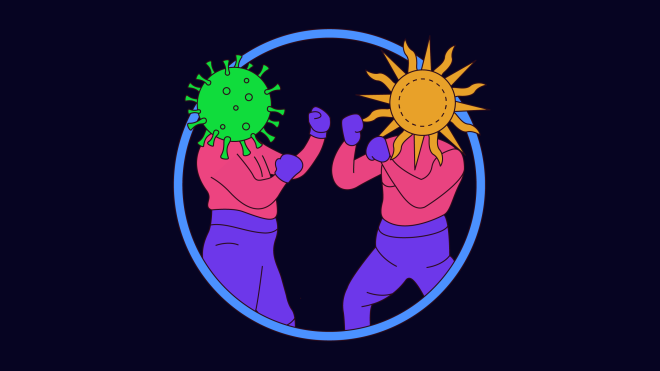 Как теплая погода влияет на коронавирус