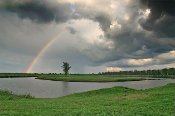 смена погоды на рыбалке