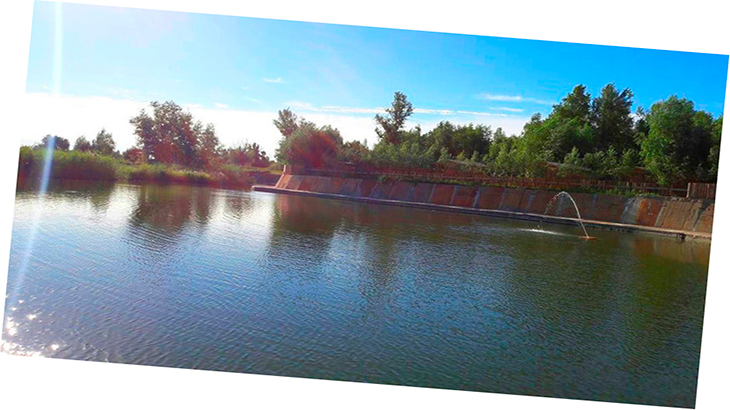 Рыболовная база.