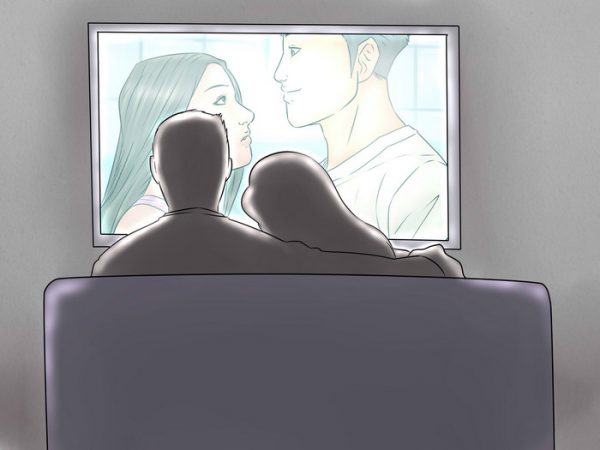 Просмотр телевизора