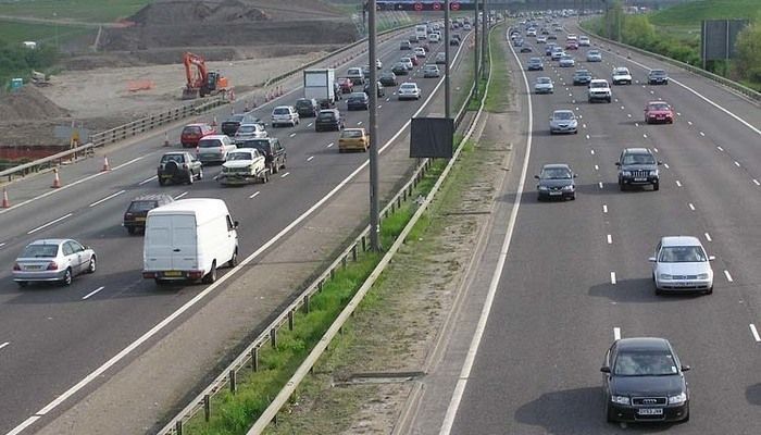 Большое количество автотранспорта