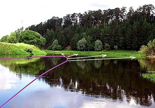 Хороший клев леща на свле в яму реки картинка