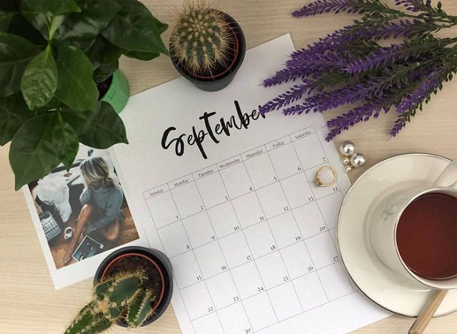 Календарь на весь год