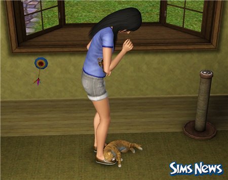Кошки в The Sims 3 Питомцы